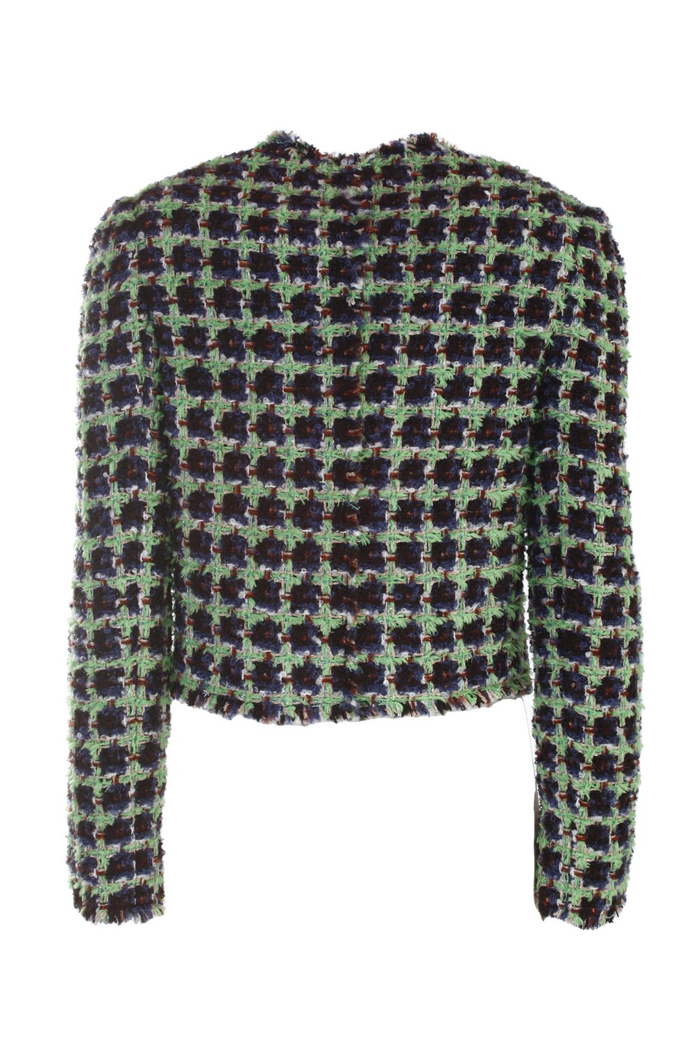 shop ETRO  Giacca: Etro giacca cropped in tessuto bouclé misto lana e decorata con bottoni in tessuto dai ricami floreali.
Composizione: 37% lana, 24% mohair, 15% poliestere, 10% poliammide, 8% viscosa, 4% cotone, 2% alpaca.
Fodera: 52% viscosa, 48% acetato.
Vestibilità corta.
Girocollo.
Maniche lunghe.
Tasche applicate.
Made in Italy. 19137 0509-0500 number 8216194